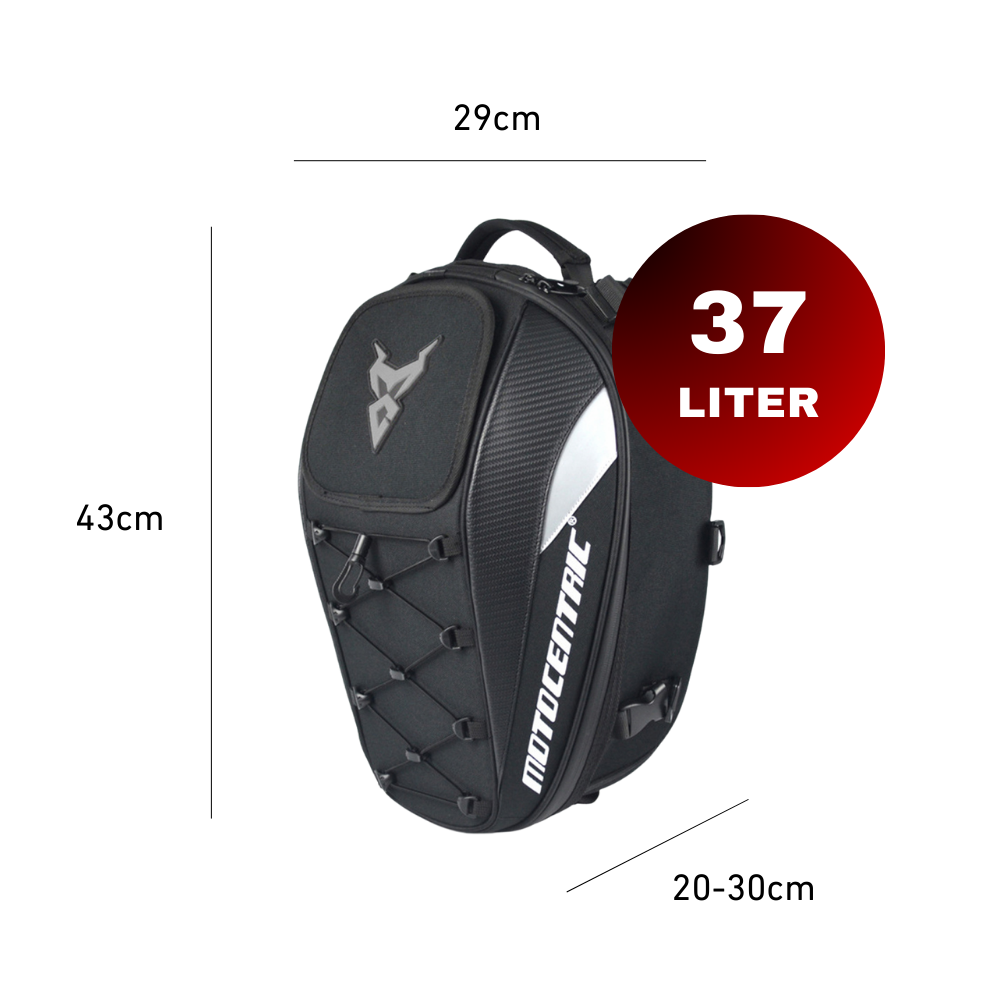 2-in-1 Motorradrucksack – Flexibler Stauraum für unterwegs
