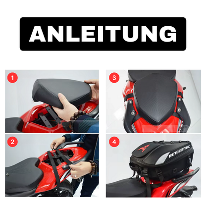 2-in-1 Motorradrucksack – Flexibler Stauraum für unterwegs