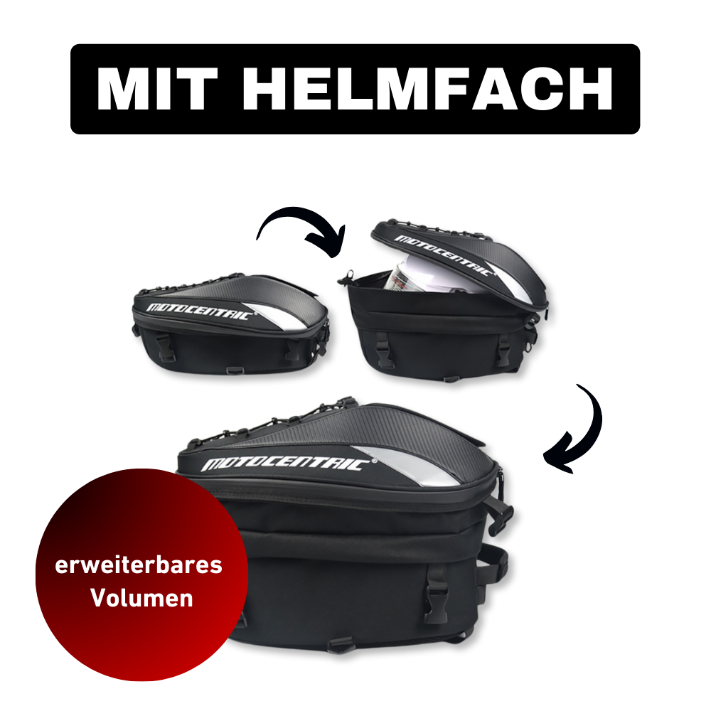 2-in-1 Motorradrucksack – Flexibler Stauraum für unterwegs