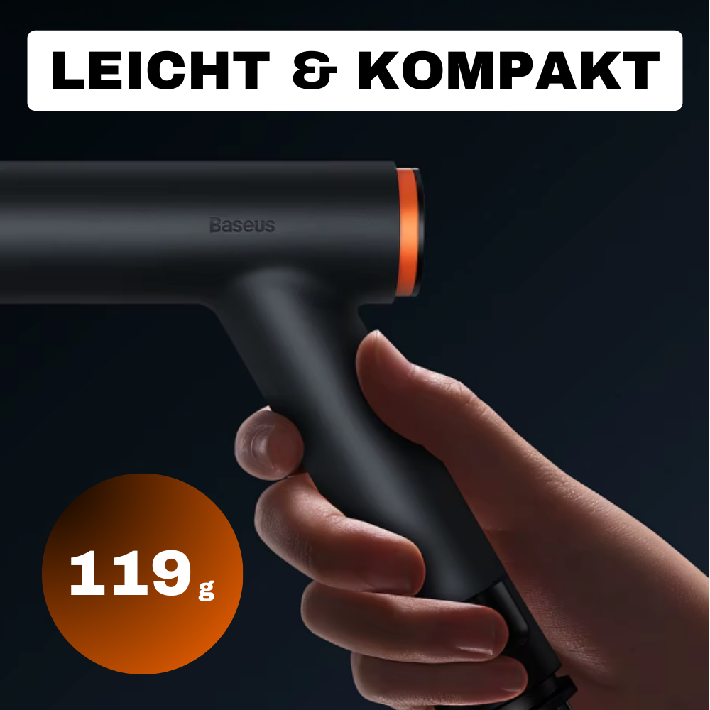 Hochdruck-Wasserpistole mit One Push Button – Kraftvoll reinigen, entspannt bedienen
