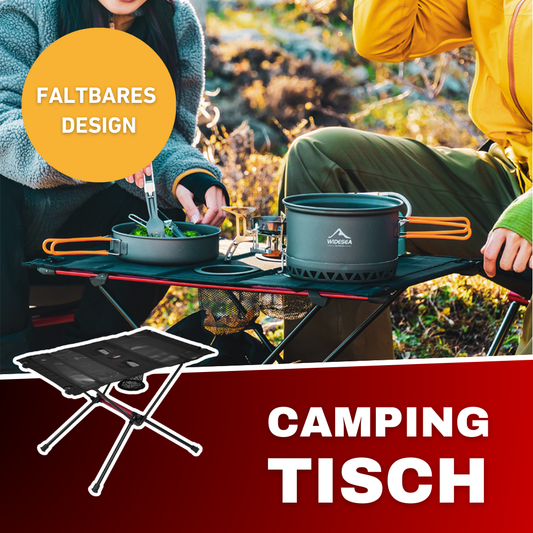 Kompakter Klapptisch für Outdoor & Camping – Schnell aufgebaut, überall einsatzbereit