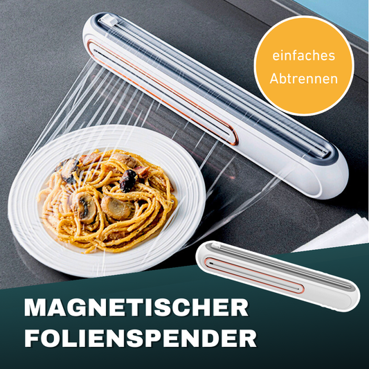 Magnetischer Folienspender – Sauber abtrennen, blitzschnell griffbereit