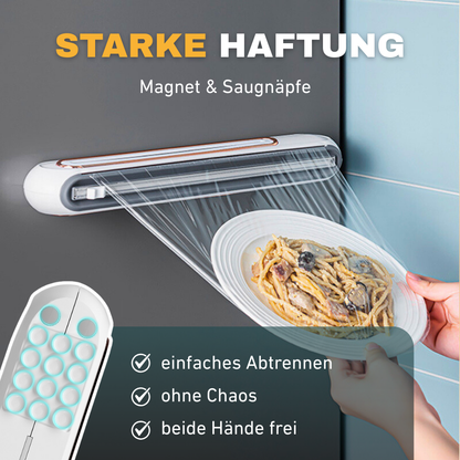Magnetischer Folienspender – Sauber abtrennen, blitzschnell griffbereit